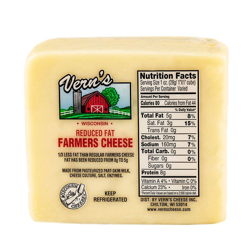 Wisconsin Low-Fat Farmer's Cheese